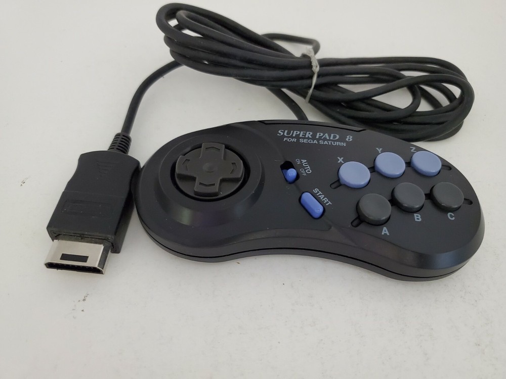 NEW Performance SuperPad 8 P-400 Controller Gamepad for Sega Saturn #40K