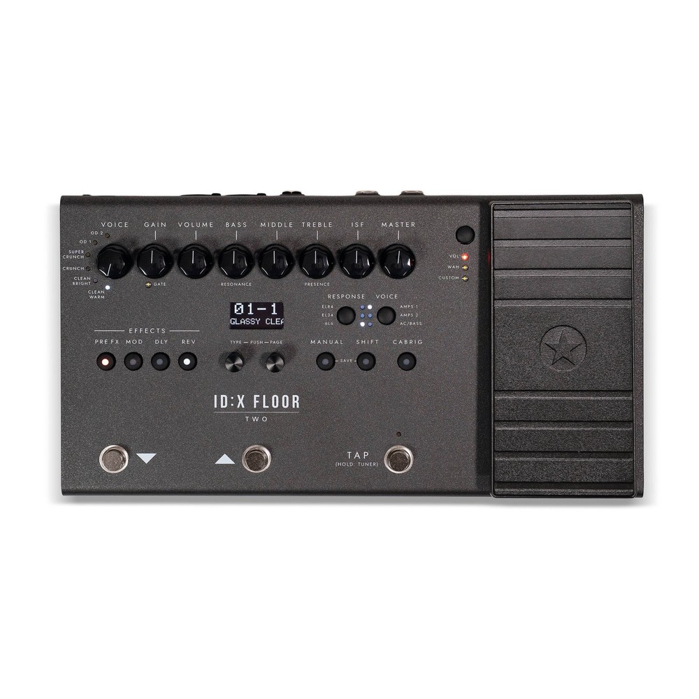 Blackstar ID X Floor Two Multi Effects Pedal with Amp Modeling (Black)
