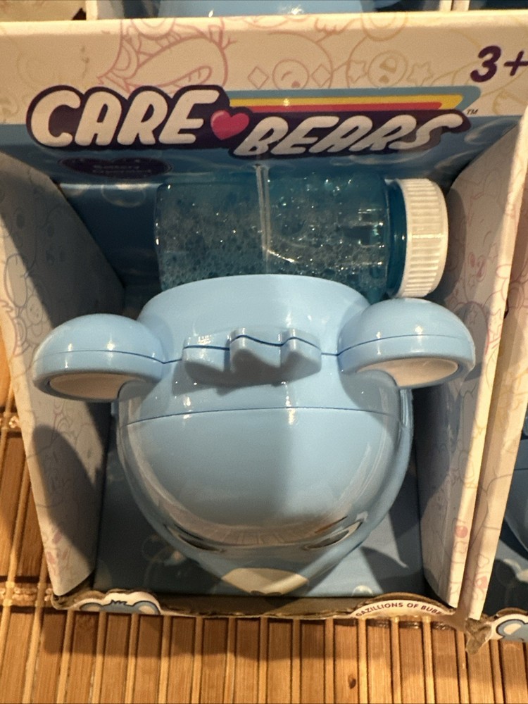 Care Bears Bubble Blower 8.25"H - Blue Grumpy Bear (NEW IN BOX)