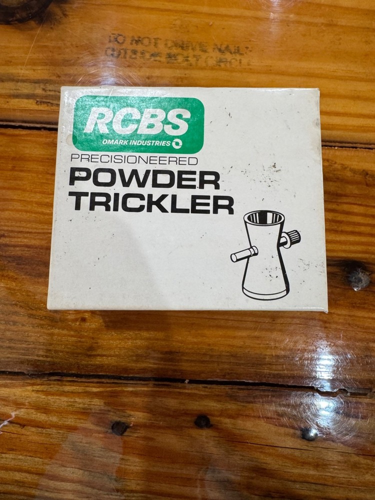 RCBS Powder Trickler NOS Reloading equiptment