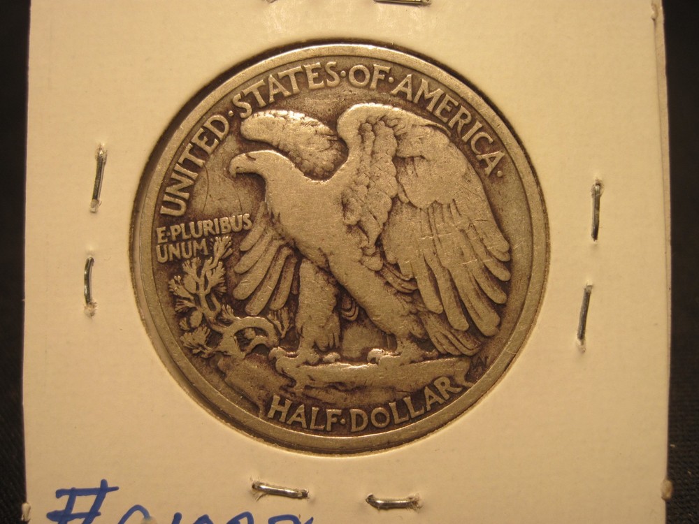 1935 LIBERTY HALF DOLLAR, SILVER (#214E)