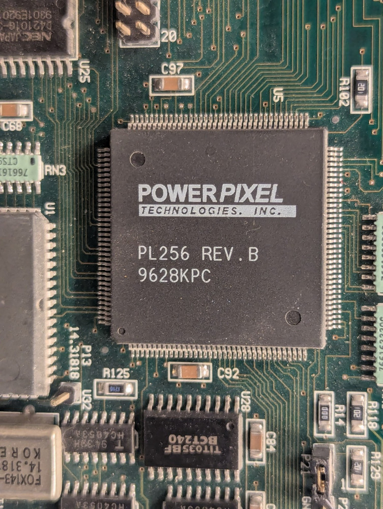 PIXELOCK c. 1995 Power Pixel Computer Card ‘102601 REV E2’ – Untested