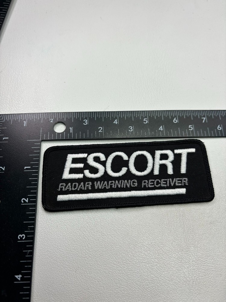 Car / Auto ESCORT RADAR WARNING RECEIVER Patch 381G