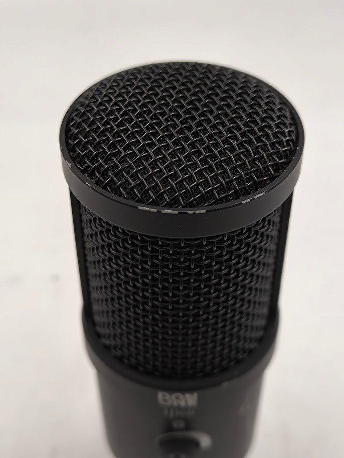 Done One Microphone Used Working Black