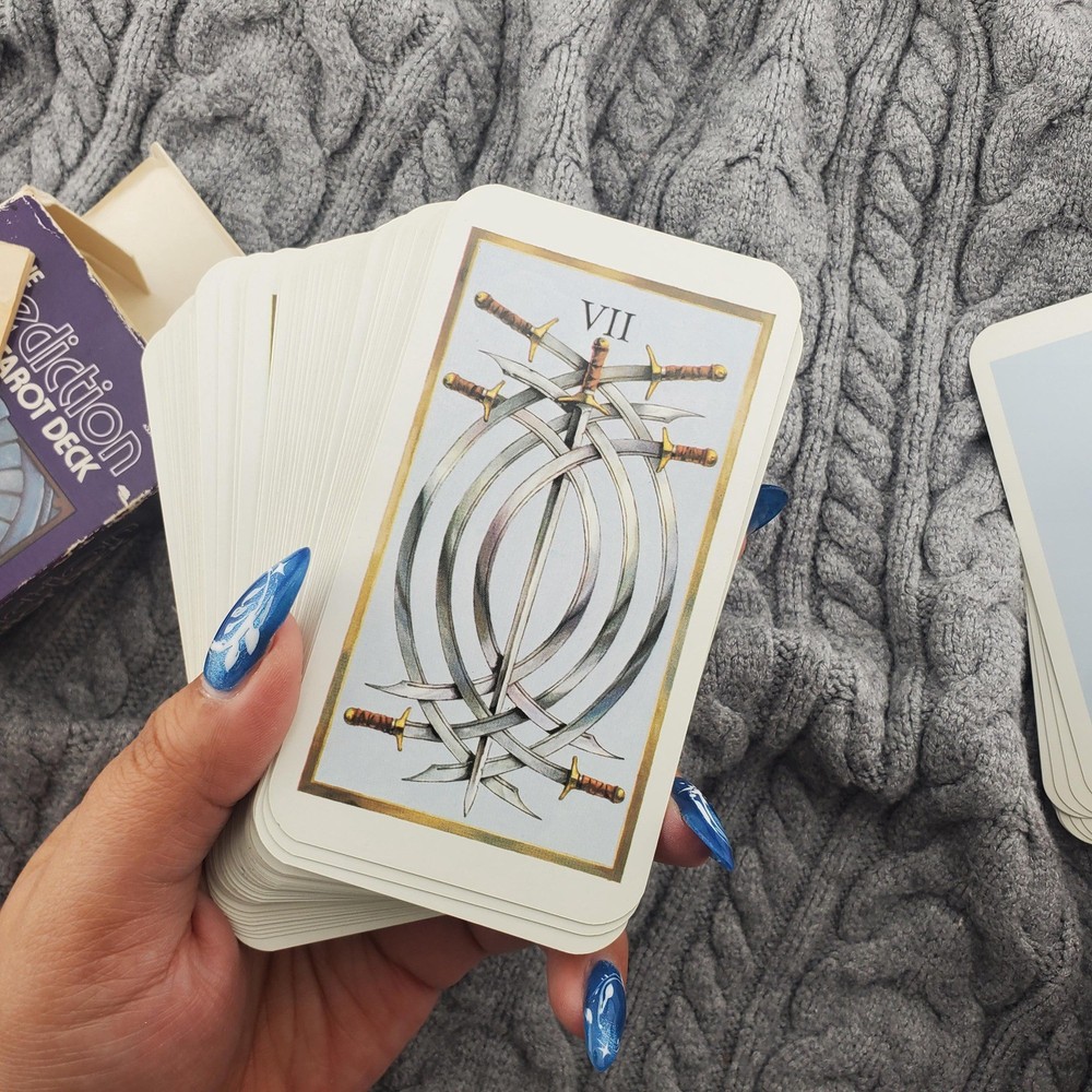 Prediction Tarot by Bernard Stringer 78 Card Tarot Deck USED
