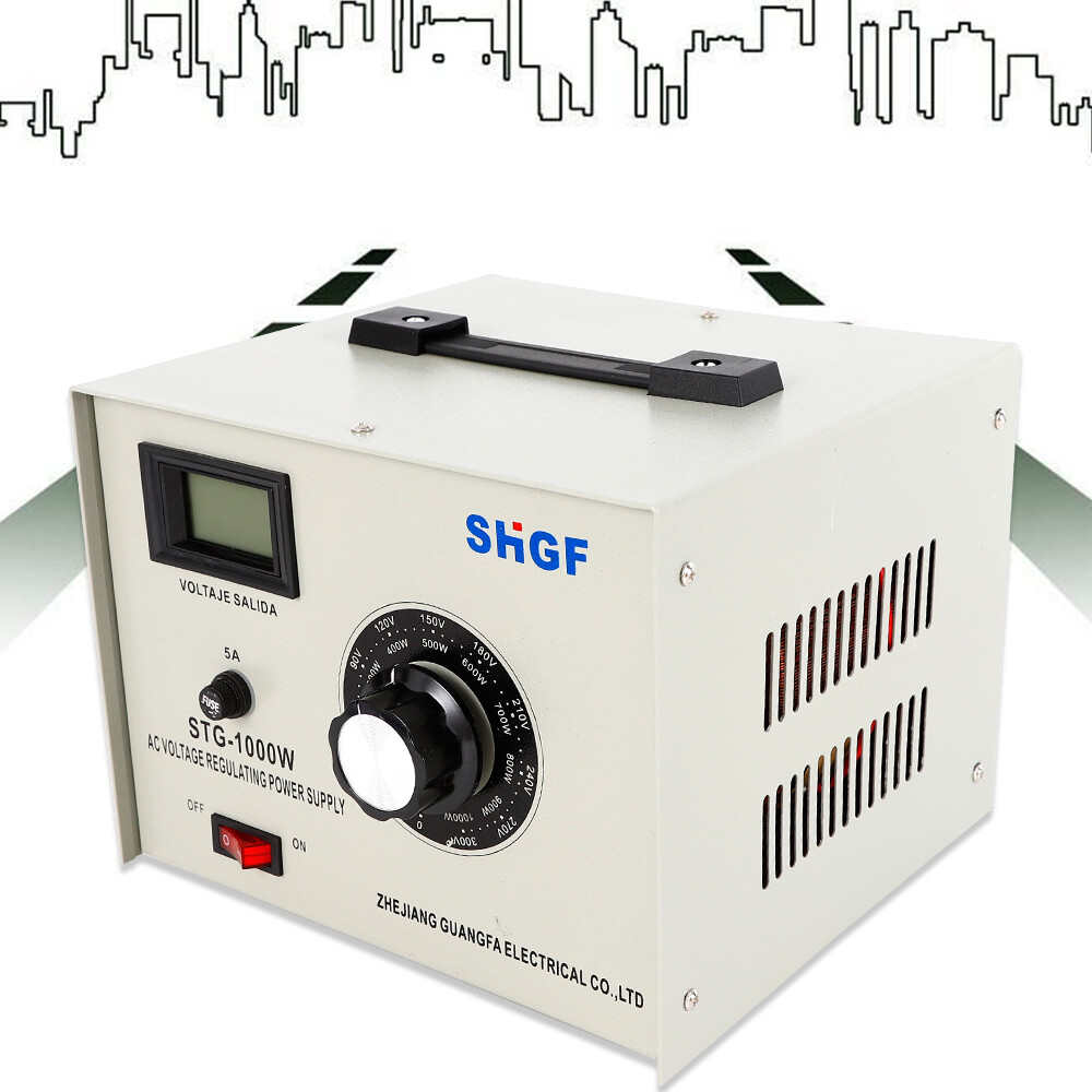 Variac Auto Transformer AC Variable Voltage Regulator Metered 1KW 0-300V Hotsale