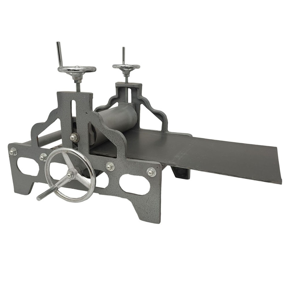 Used Printmaking Machine Adjustable Slab Roller Engraving Press Printmaker