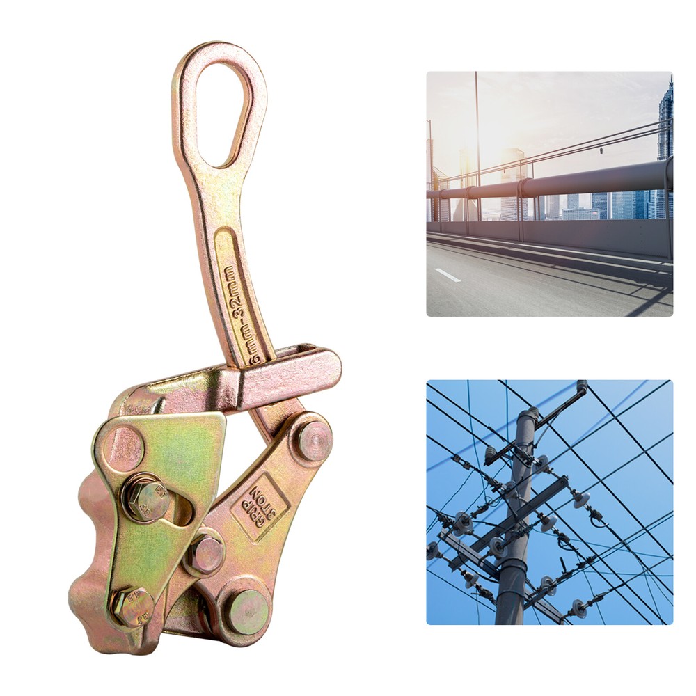 3-Ton Multifunctional Cable Grip Pulling Tightening Tool Wire Grip Clamp Puller