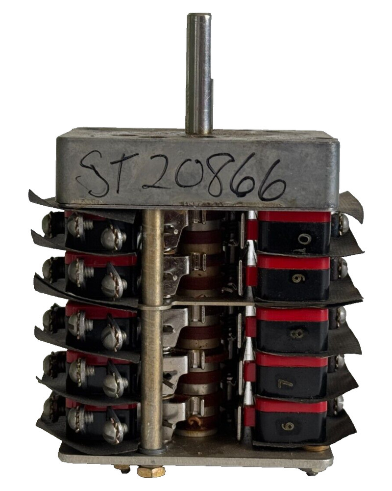 USED Micro Switch X32974 Rotary Cam Switch