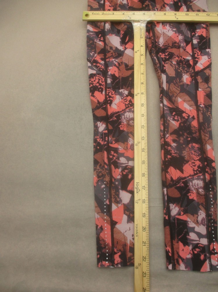 Lululemon Size 4 Womens Multicolor Compression Pull On Athletic Leggings 426