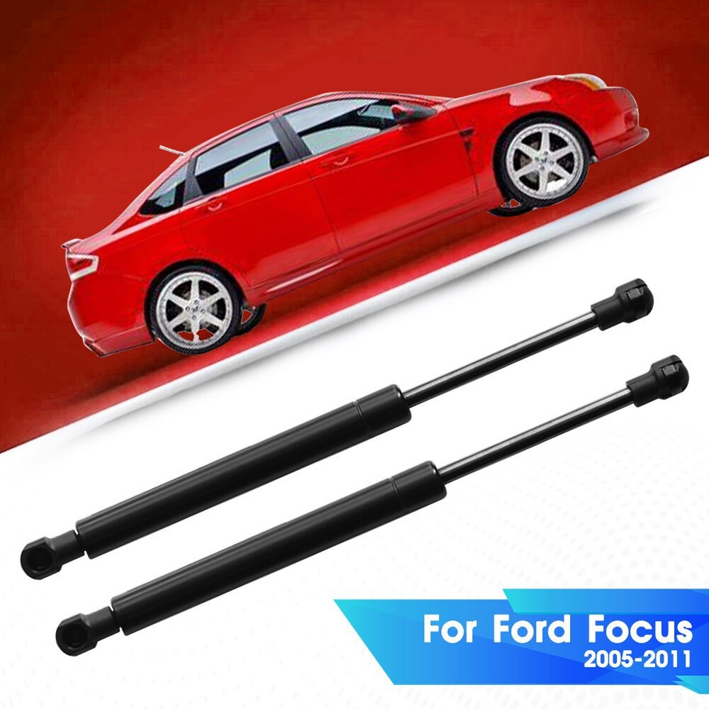 QTY2 5B-059073 For Ford Focus With Spoiler 2005-2011 Trunk Lift Supports Struts