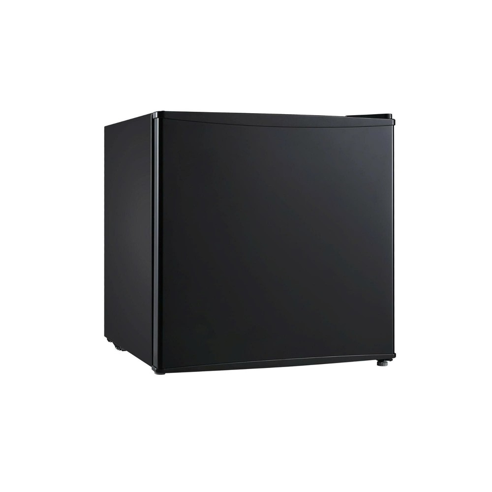 Mainstays 1.7 Cu Ft Compact Mini Refrigerator, Black, Single Door