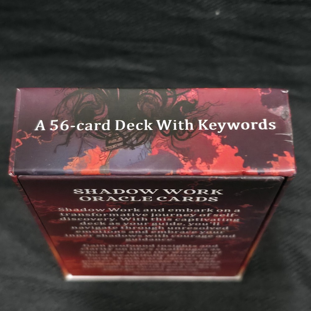 Shadow Work Oracle 56 Card Deck Keywords Messages Understanding Unconscious Side