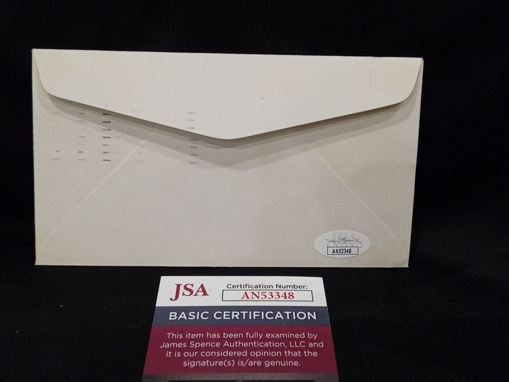 Gerald Griffin Signed NASA Apollo 15 Cachet JSA COA