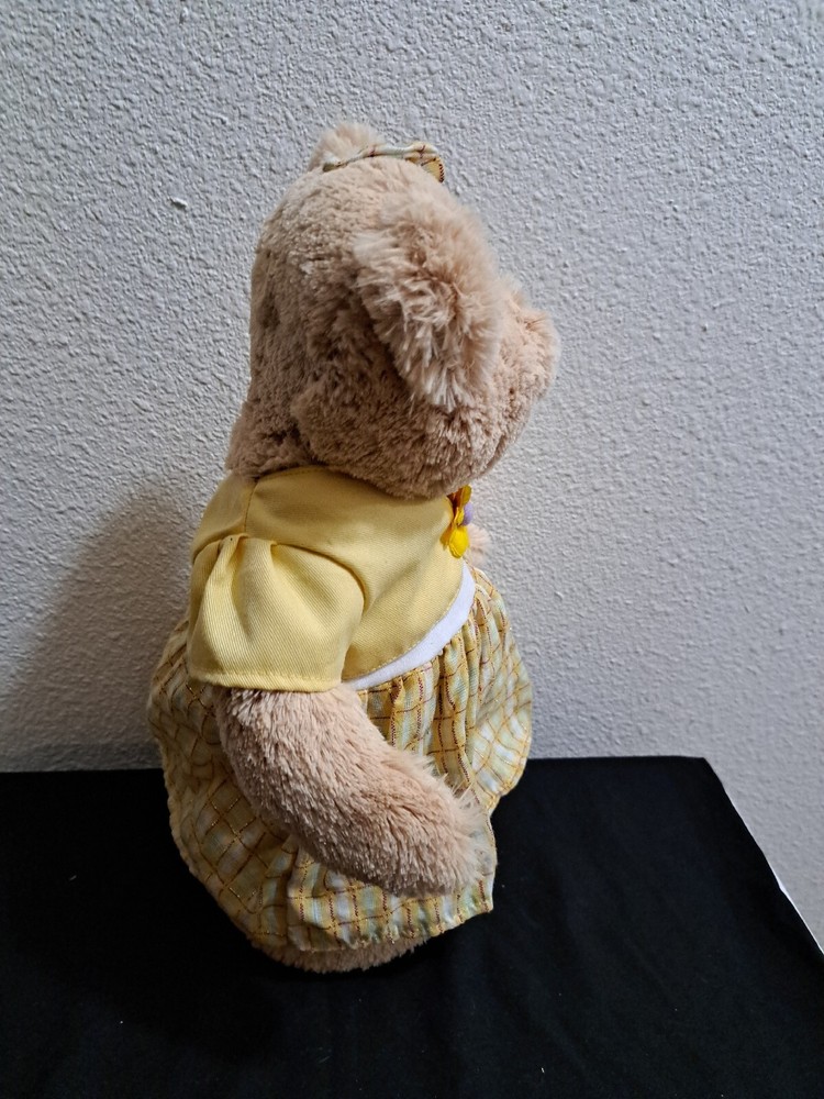 Nova Plush Cherish 2011 Yellow Plaid Dress