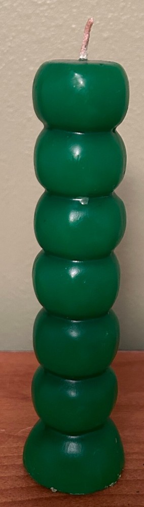 Green 7-Knob 7-Day Ritual Spell Candle!
