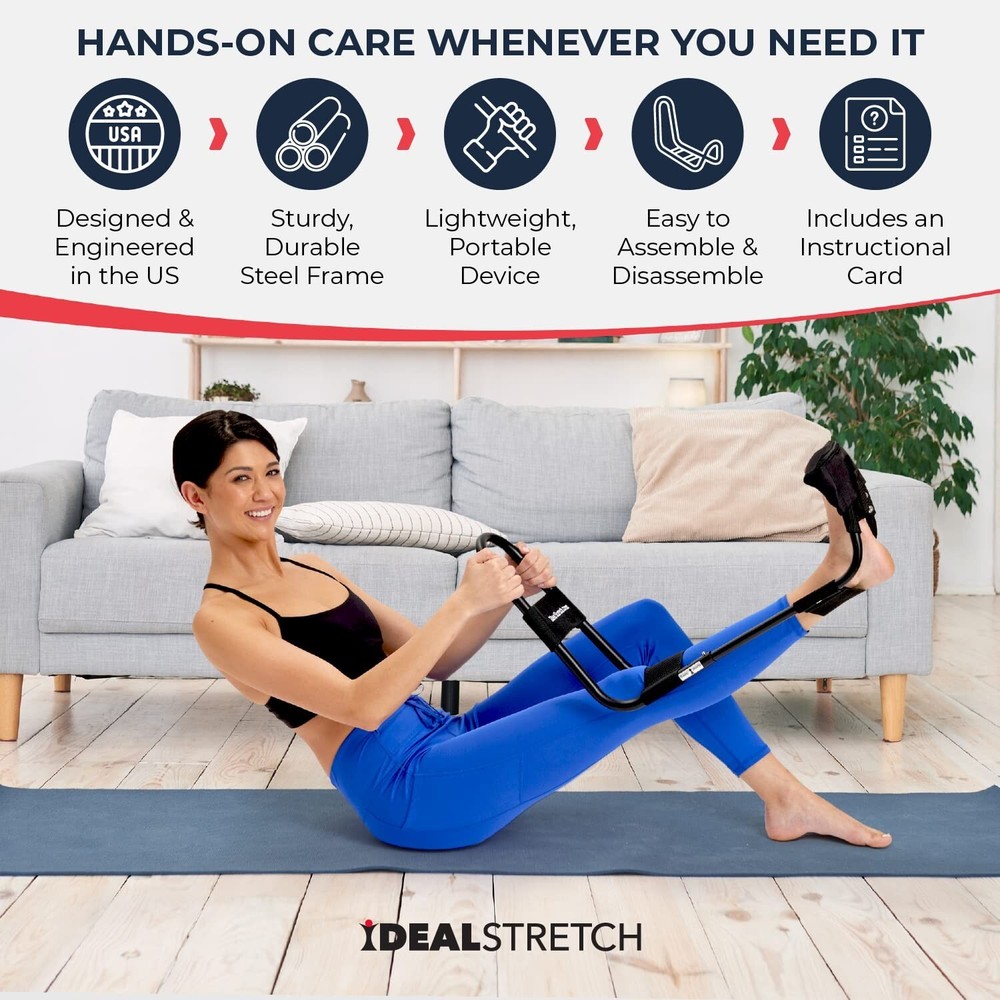 IdealStretch Original Hamstring Stretcher Device - Hamstring & Calf Stretcher...