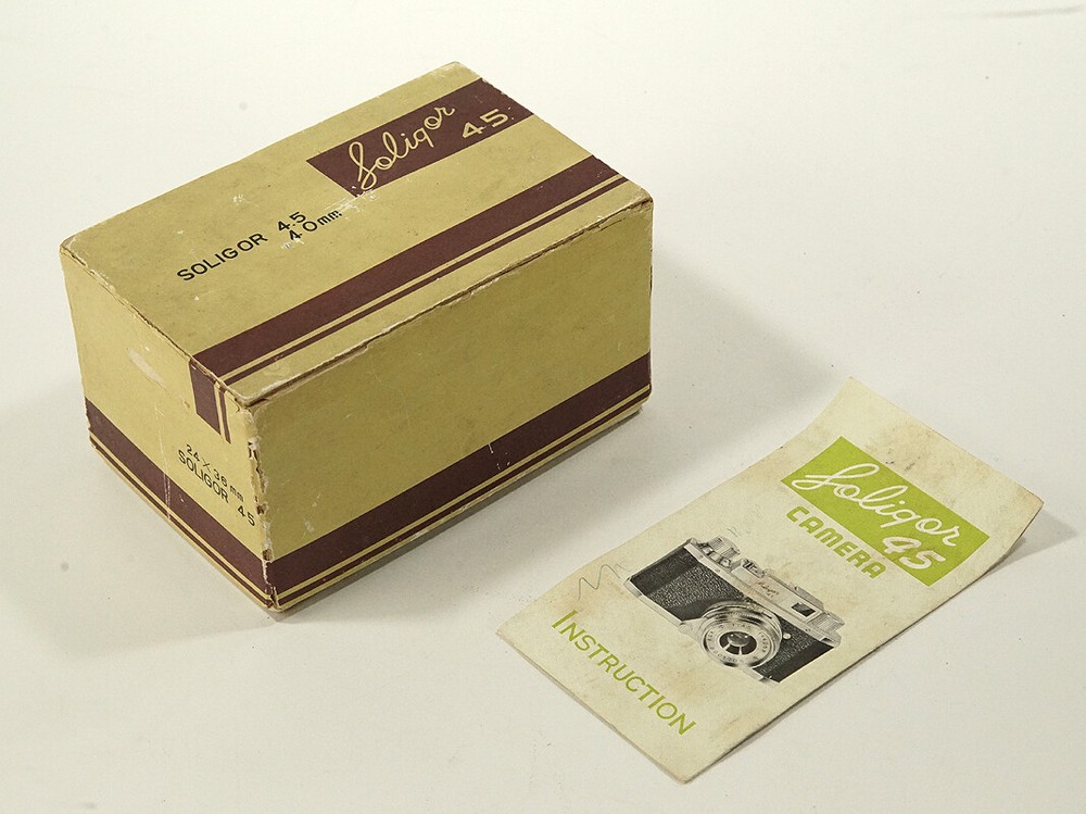 NIHON SOLIGOR 45, WITH CAP, CASE, INSTRUCTIONS, BOX (READ)/219507