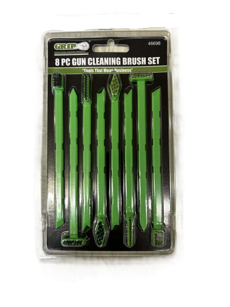 GRIP 8pc Gun Cleaning Brushes Set 46698