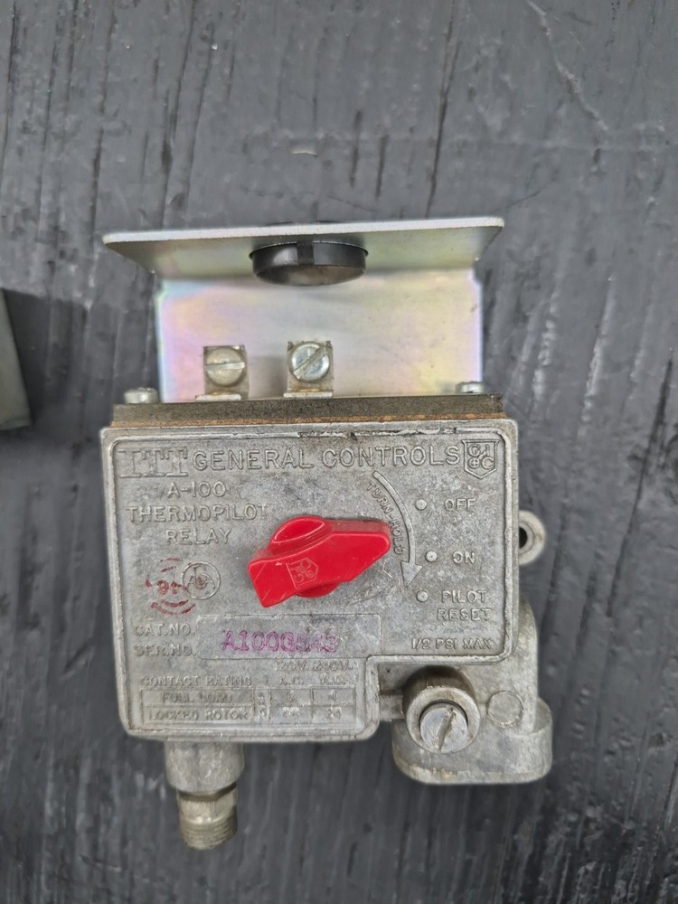 ITT A100 Thermopilot Relay A100G543