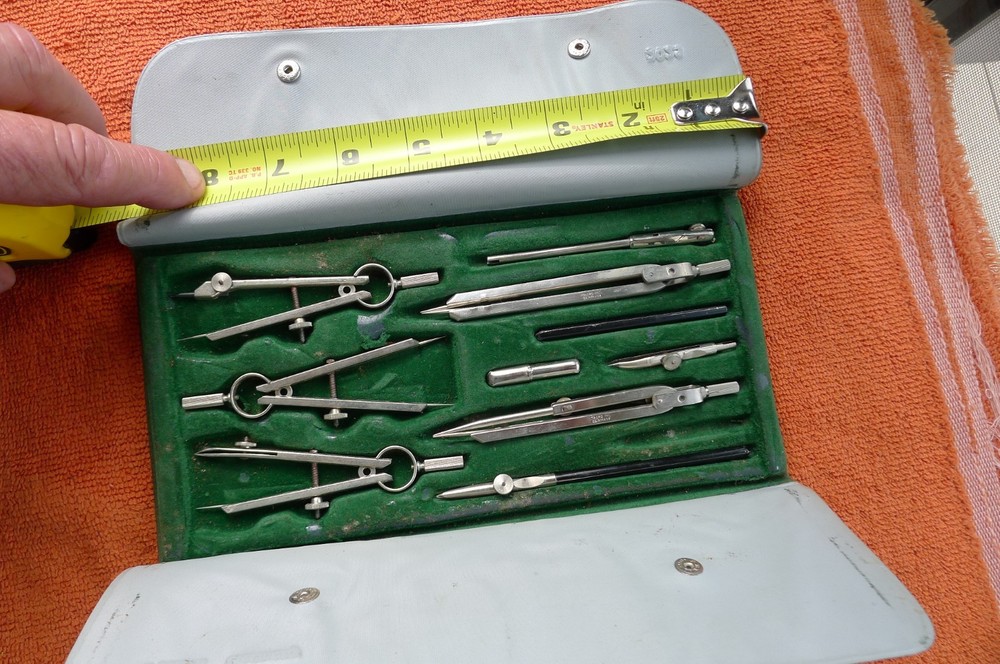 TACRO INC GERMANY DRAFTING TOOL SET 2025, SMALLER SIZE TOOLS