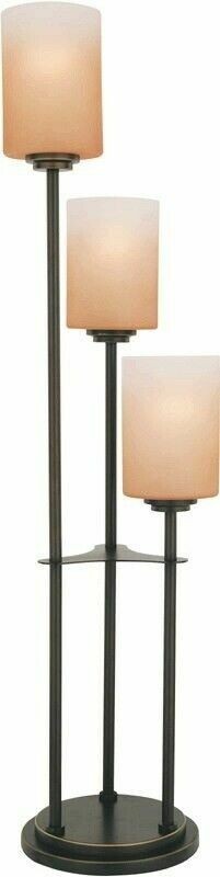 Replacement Lite Source LS-20700,80700 Bess Floor or Table Lamp Glass Shade Only
