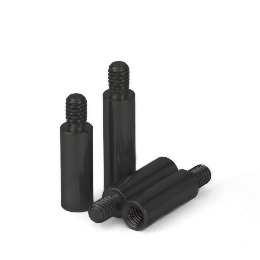 M8 M10 Black SUS304 connecting column Single head circular isolation columns