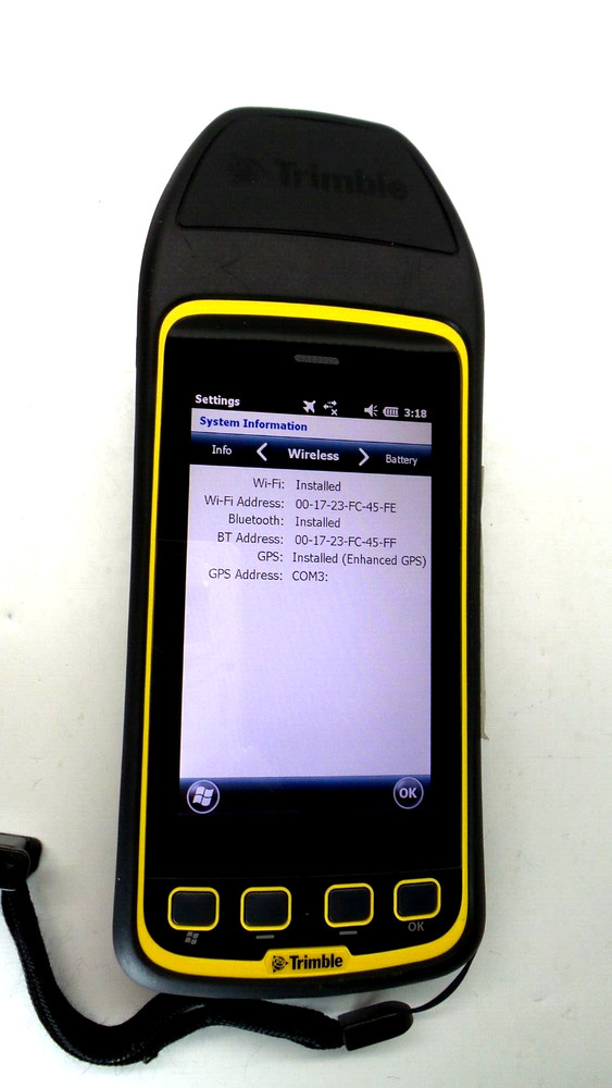 Trimble Juno T41/5 5 Series GPS Data Collector Rugged Handheld Computer with Pen