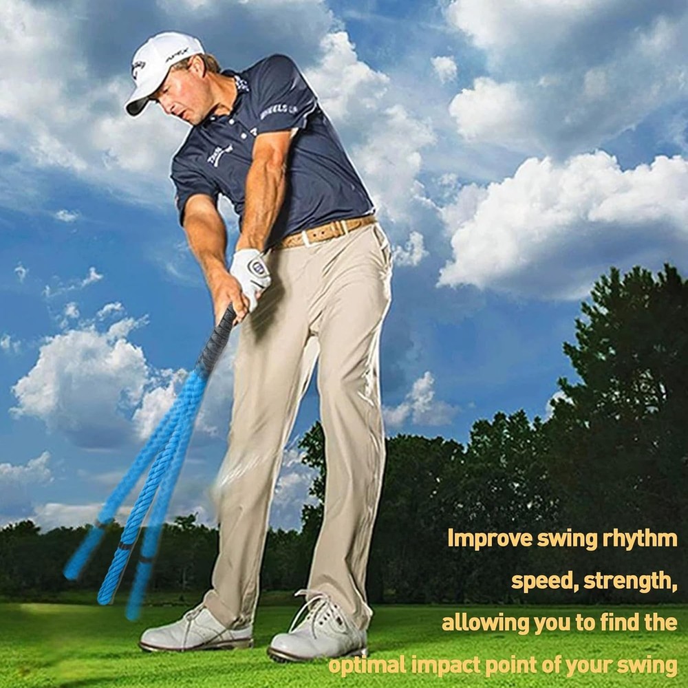 Golf Swing Training Aid,Golf Rope Swing Trainer, Golf Multi-Purpose Training ...