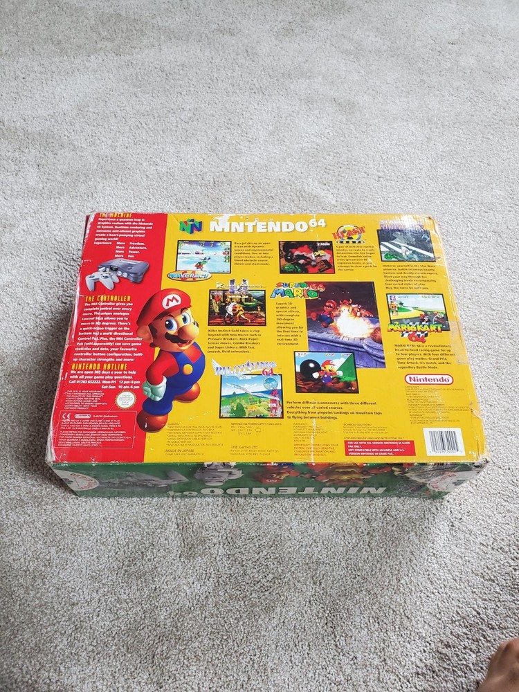 Nintendo 64 Console (PAL Version) With Box