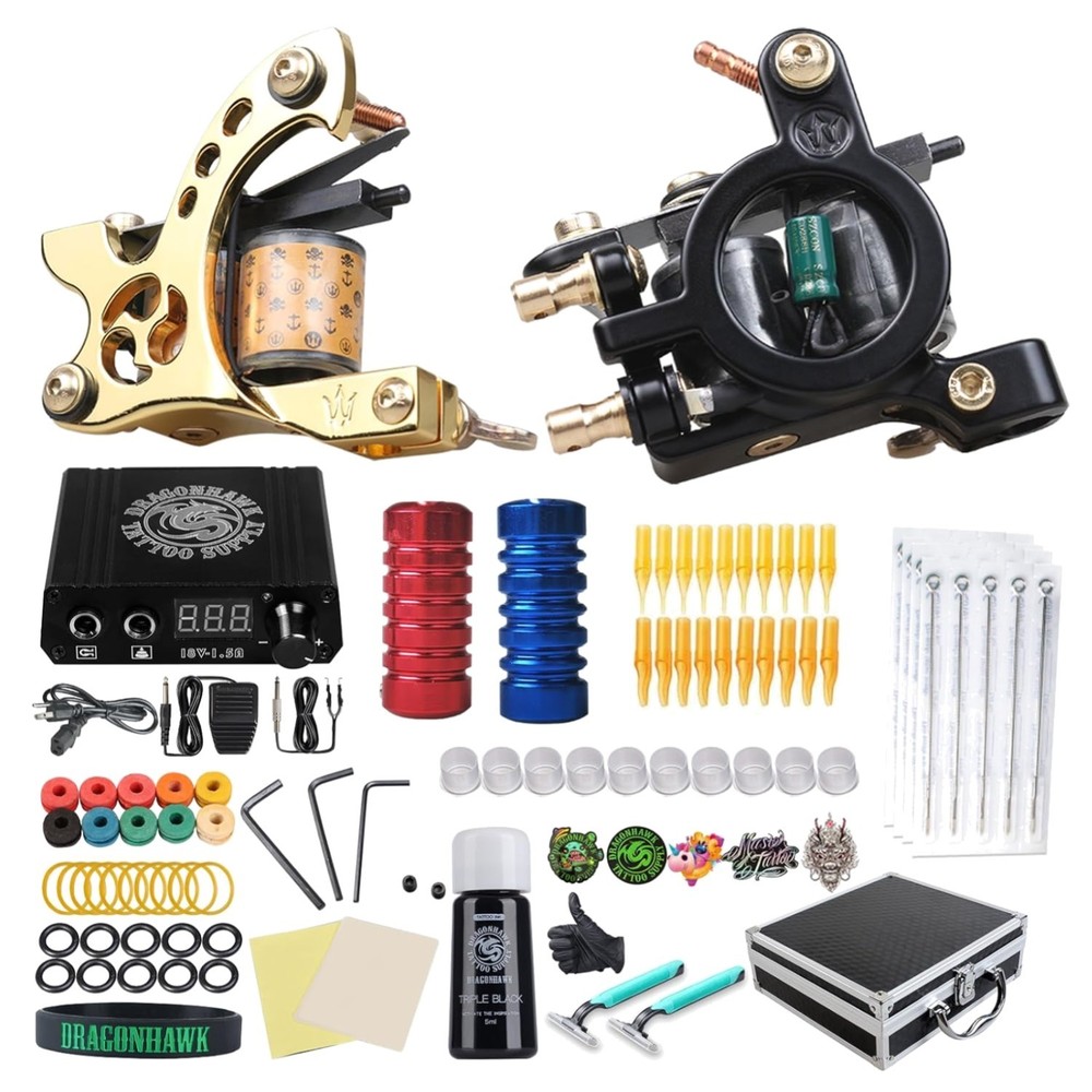 Complete Tattoo Set for Beginners & Pro Artists