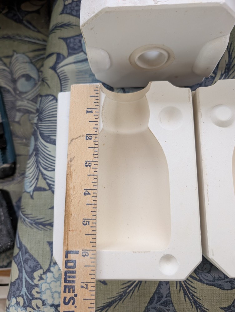 Milk Bottle Vintage Slip Casting Ceramic Mold