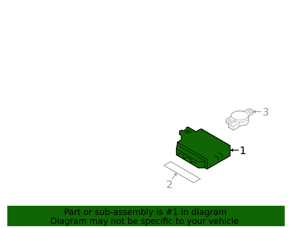 Genuine Audi Control Module 5QA-919-294-J
