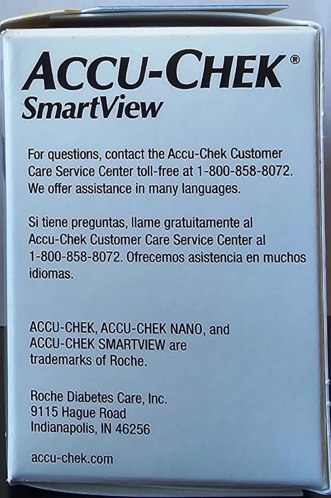 ACCU-CHEK Smartview 50 Diabetic Test Strips.........