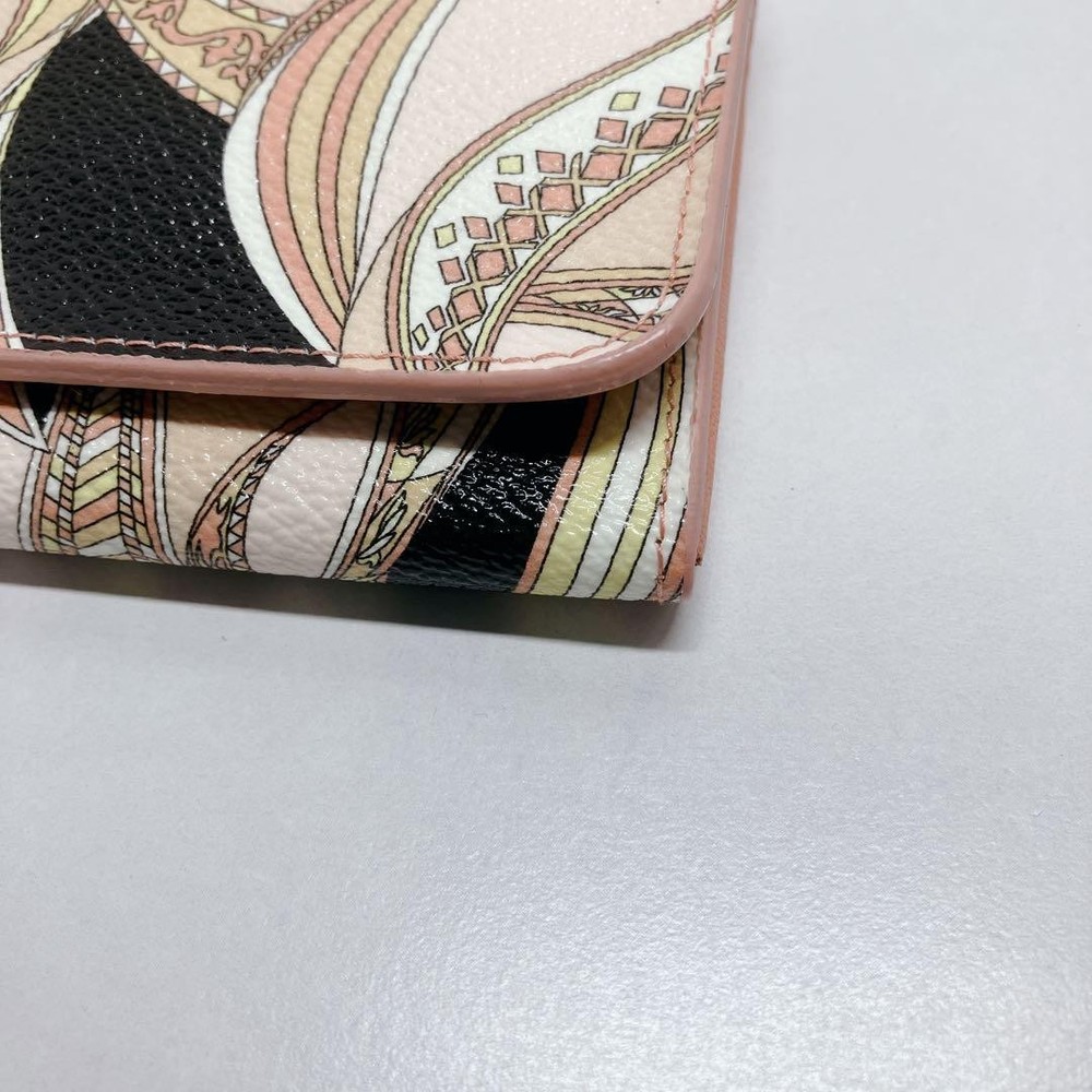Emilio Pucci Long Wallet Multicolor