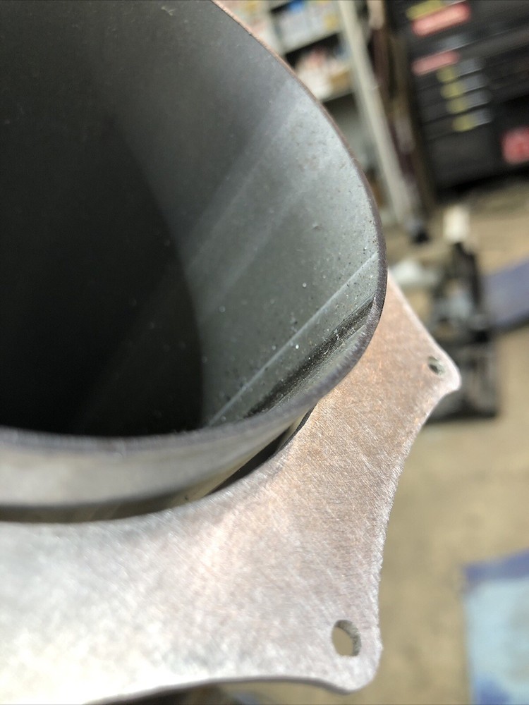 3.5” Aluminum Exhaust Ring Panel For Fender Exit