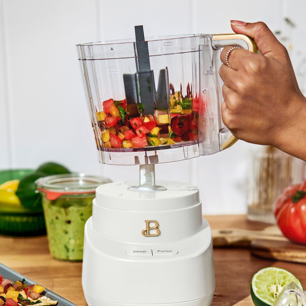 3-Cup Food Chopper, White Icing by