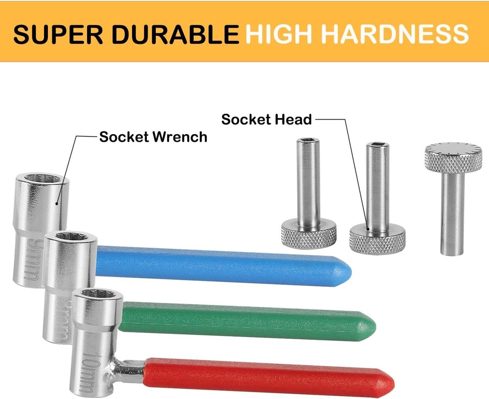 Small Engine Valve Tappet Adjusting Wrench Tool Kit for Motorcycles ATVs & ATCs