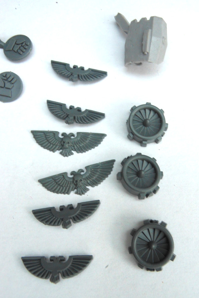 Warhammer 40k Space Marines Marine Emblems Icon Parts Bits