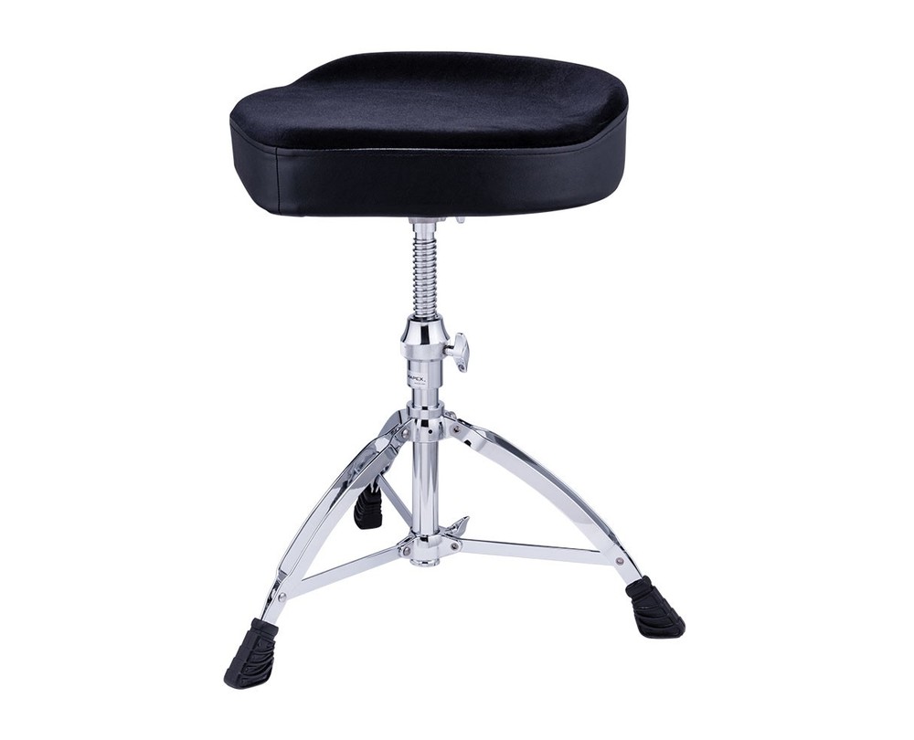 Mapex Saddle Style Drum Throne w/Black Cloth Top