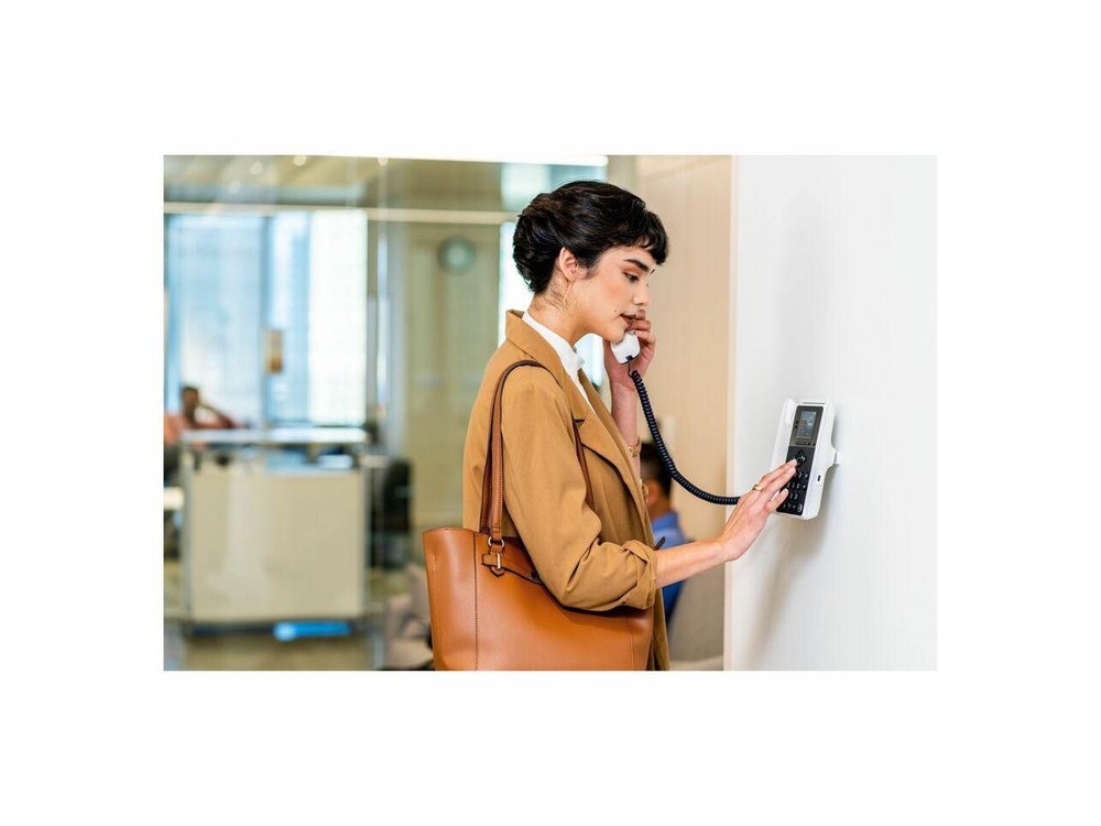 HP Poly Edge E100 IP Phone Corded - Desktop, Wall Mountable | 82M86AA