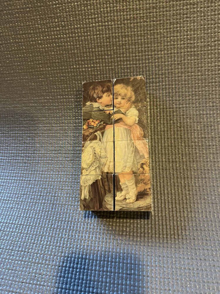Magic Art Cube Victorian Vintage Puzzle Cube