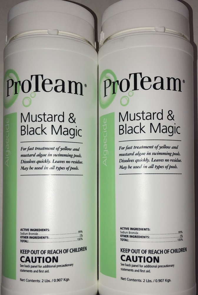 ProTeam Mustard & Black Magic 2 Pound - 2 Pack