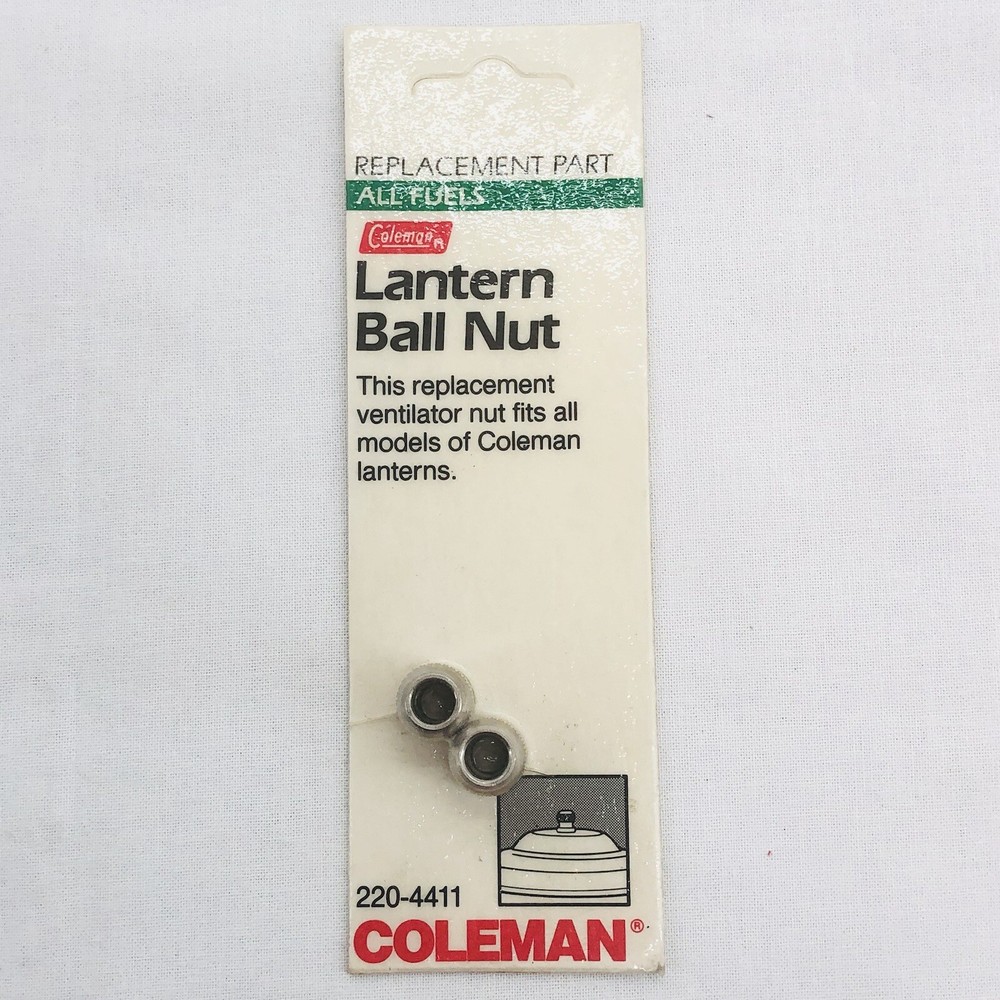 New Coleman Lantern Ball Nut 2 PACK 220-4411 Ventilator Nut Part