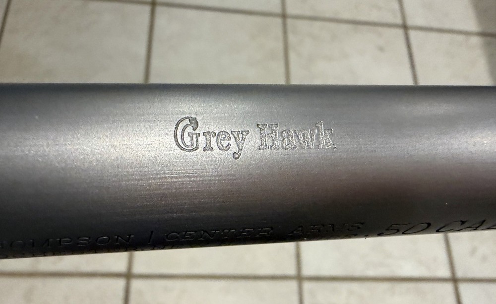 Thompson Center .50 Grey Hawk Muzzleloader Barrel w/Ram Rod