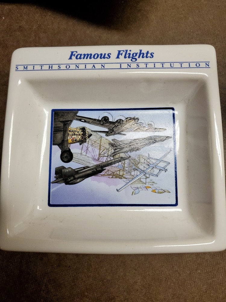 Vintage Smithsonian Institution Famous Flights