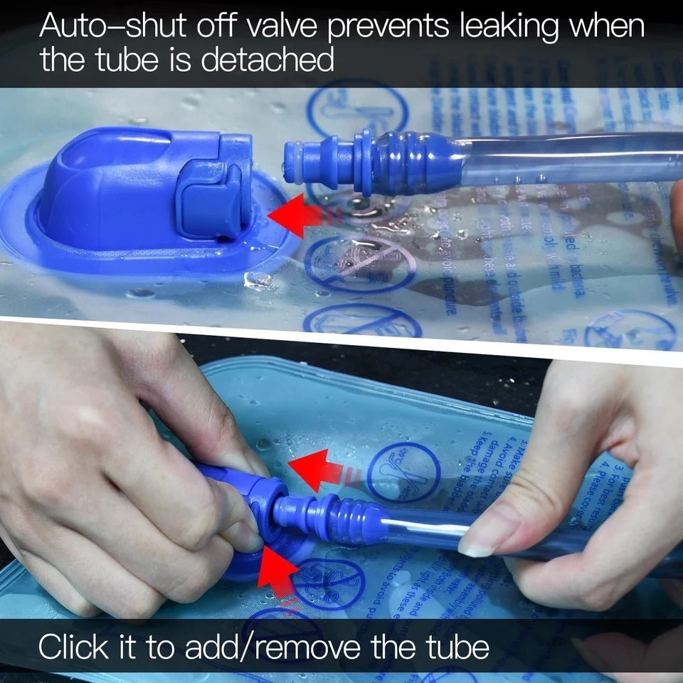 Hydration Bladder 2 L Water Pack Reservoir Camel Back Replacement Running Hiking