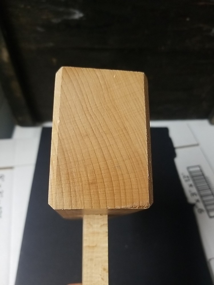 contemporary Crown Tools Sheffield England carving mallet user tool