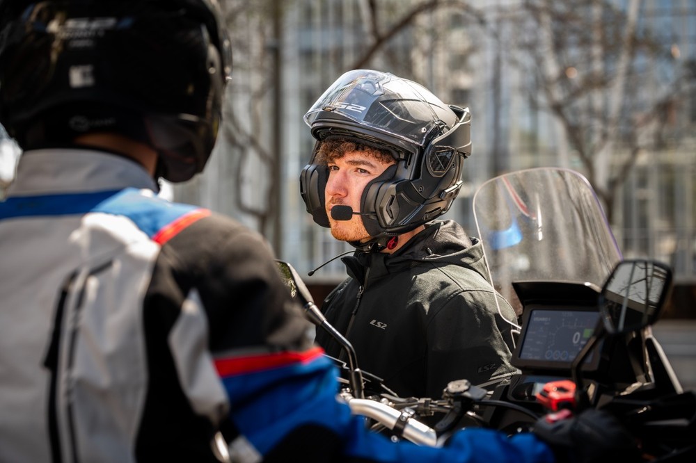 LS2 FF910 Intercom Bluetooth Spectrum Universal Motorcycle fits LS2 Advant II