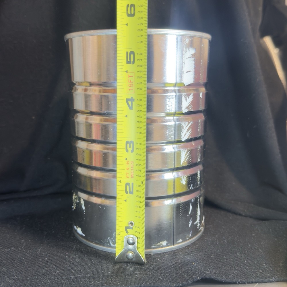 Empty Small Coffee Cans Storage Craft Garage Kitchen 11.3 Oz